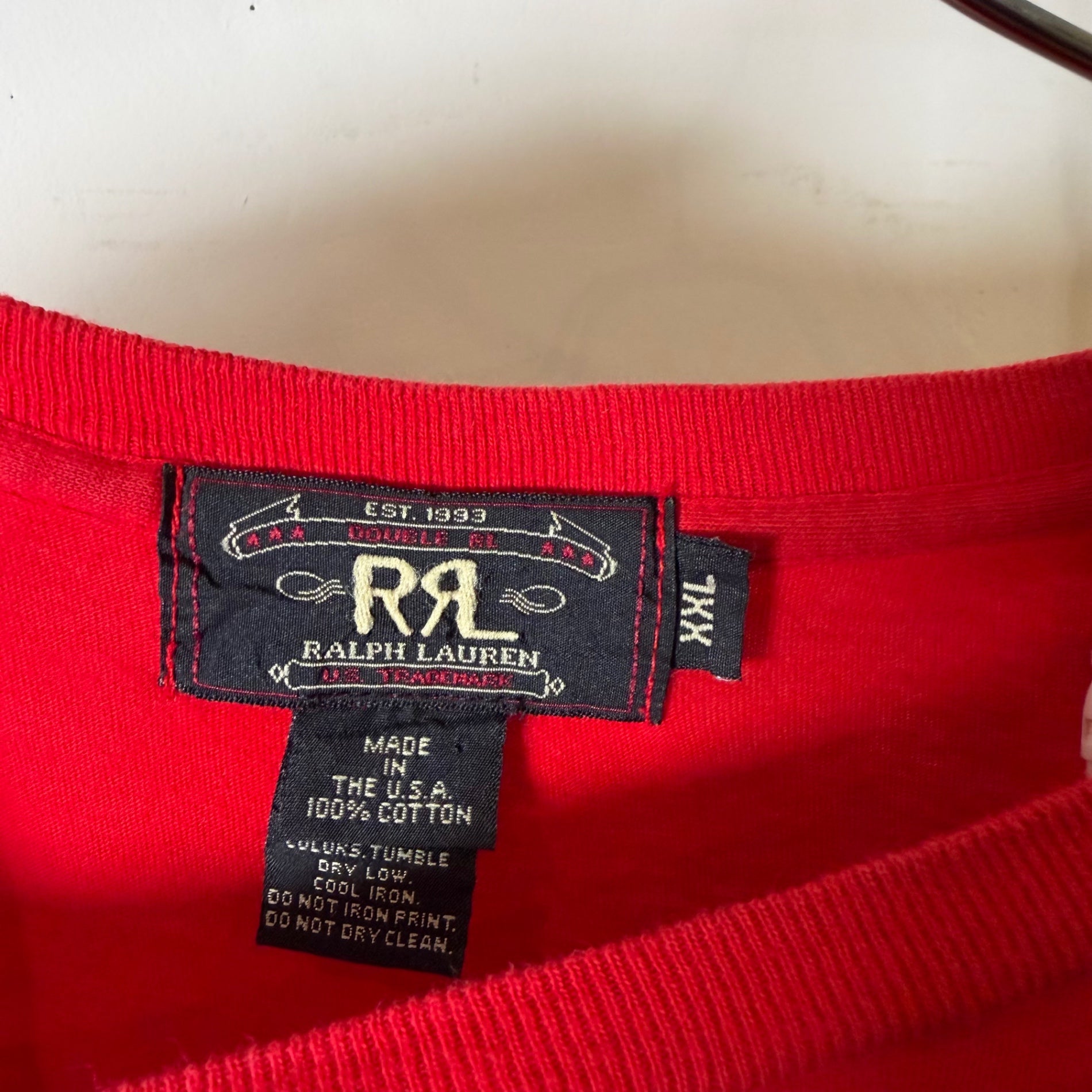 1990s RRL T-Shirt "Made in USA!!"