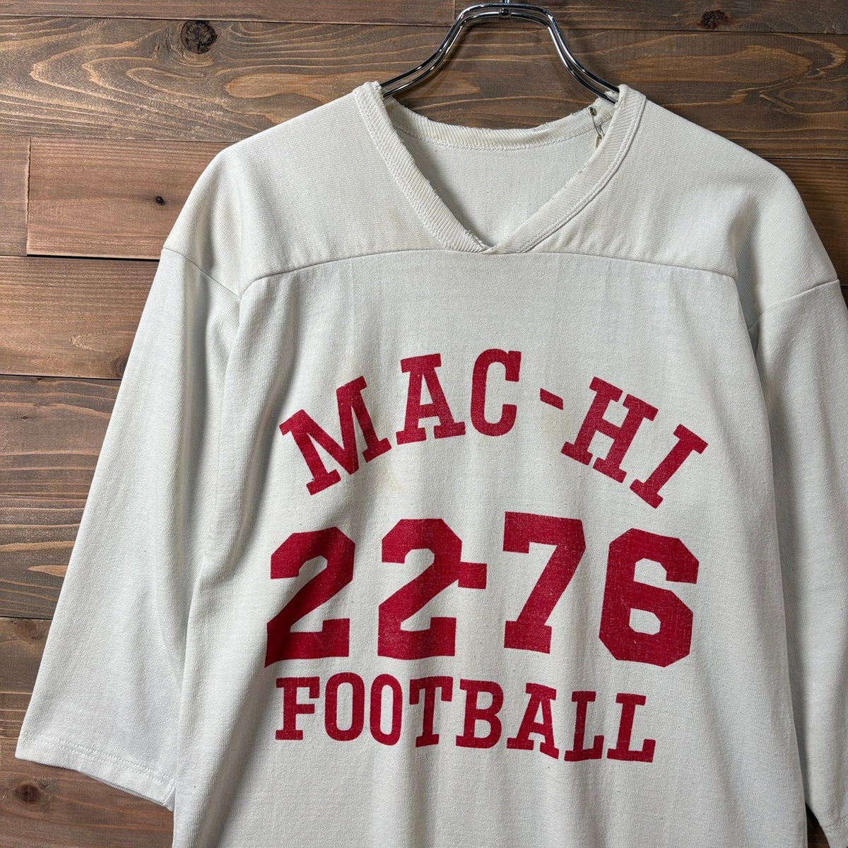 1970s Russell Athletic "Three-Tier Soak Print" Football Shirt