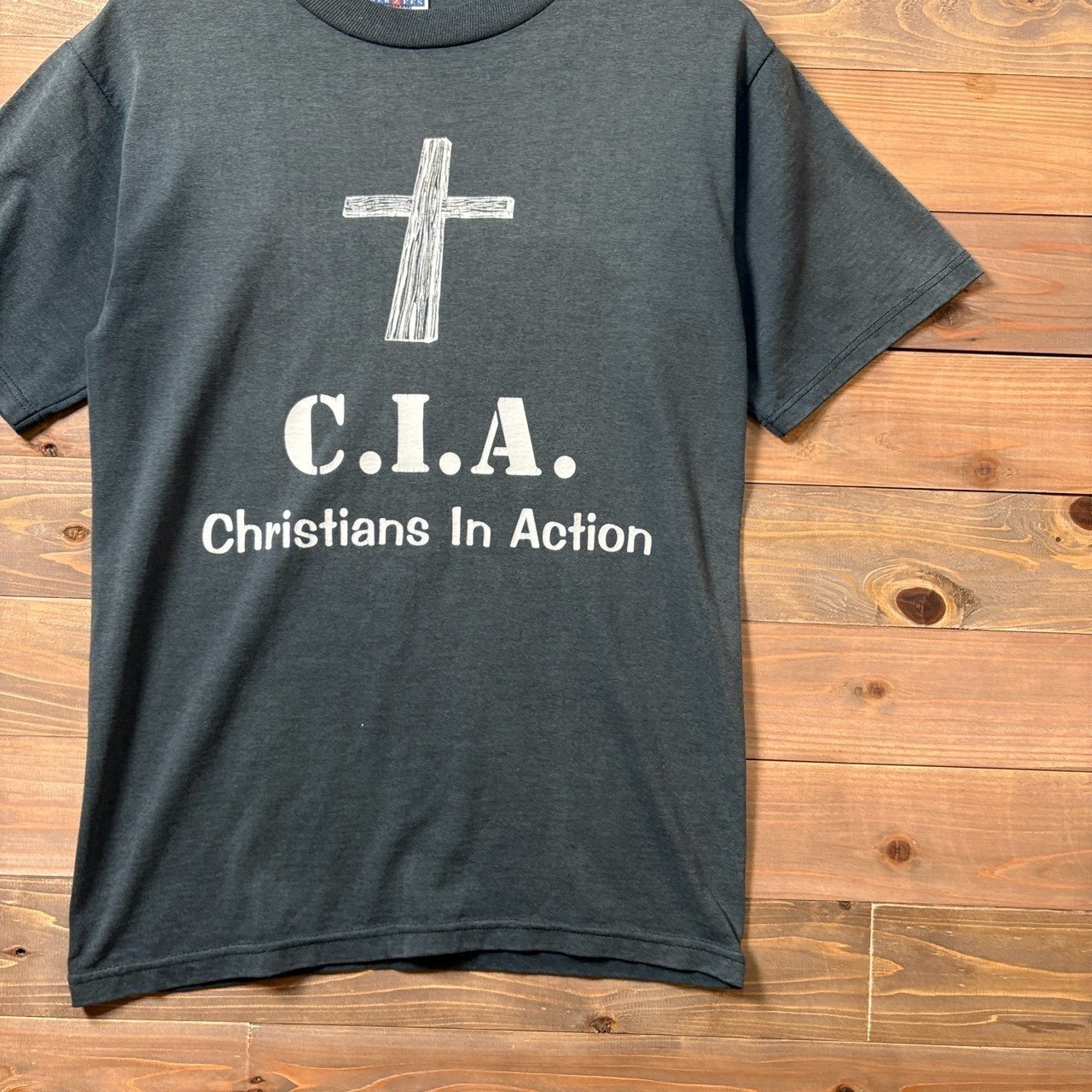 2000s JERZEES "Christian In Action" T-Shirt