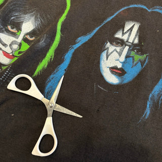 1990s Hanes "KISS" 4 Face Band T-Shirt