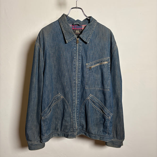 1990s RRL "91-B TYPE" Herringbone Denim Jacket