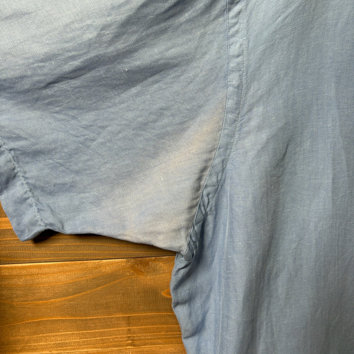 2000s Polo Ralph Lauren "Silk × Linen" Open Collar Shirt