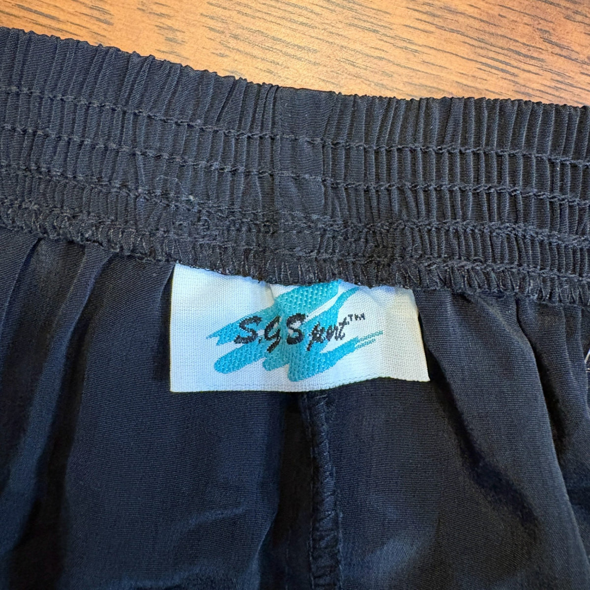 1990s s.g. Sport "Black" Polyester Pant