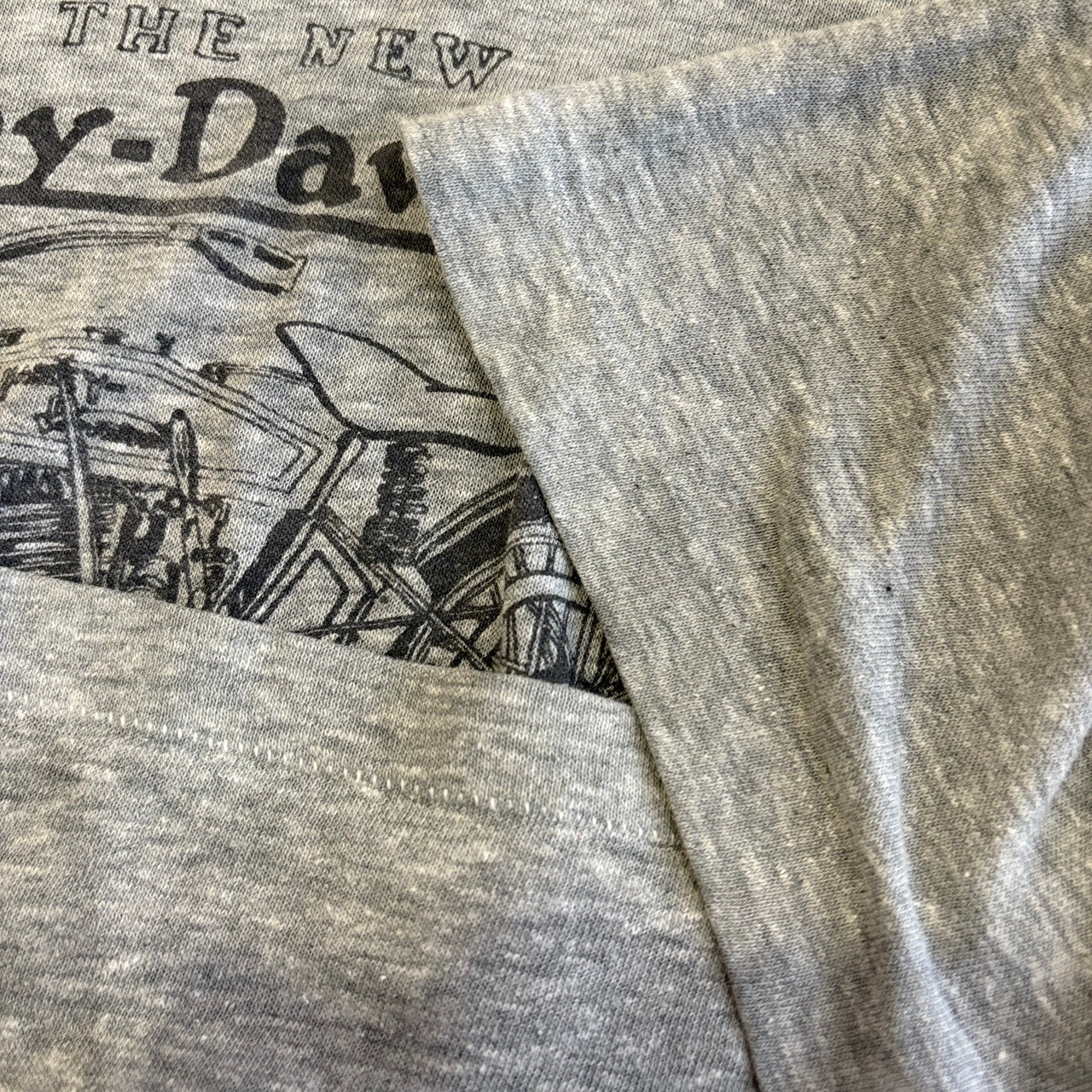 1980s Harley-Davidson "GREY" T-Shirt