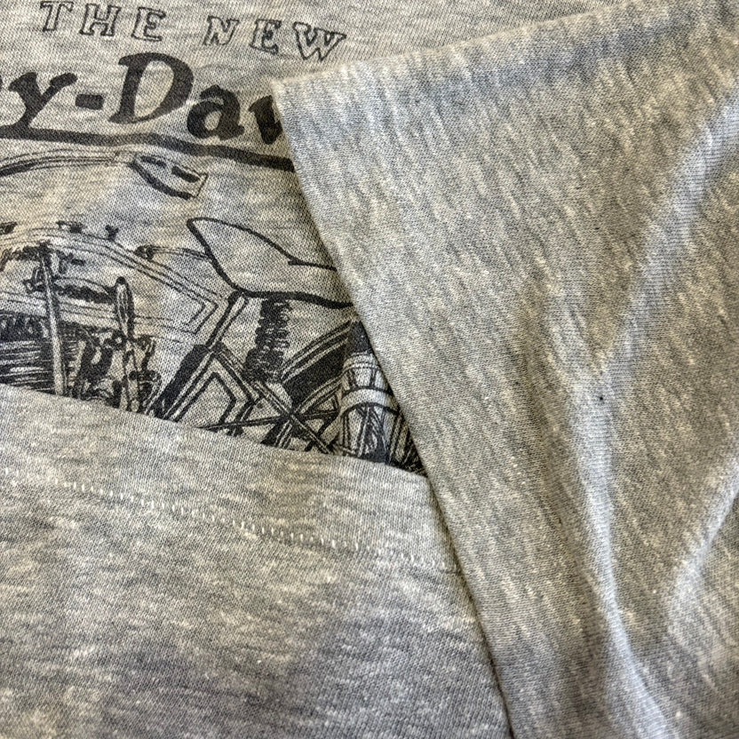 1980s Harley-Davidson "GREY" T-Shirt