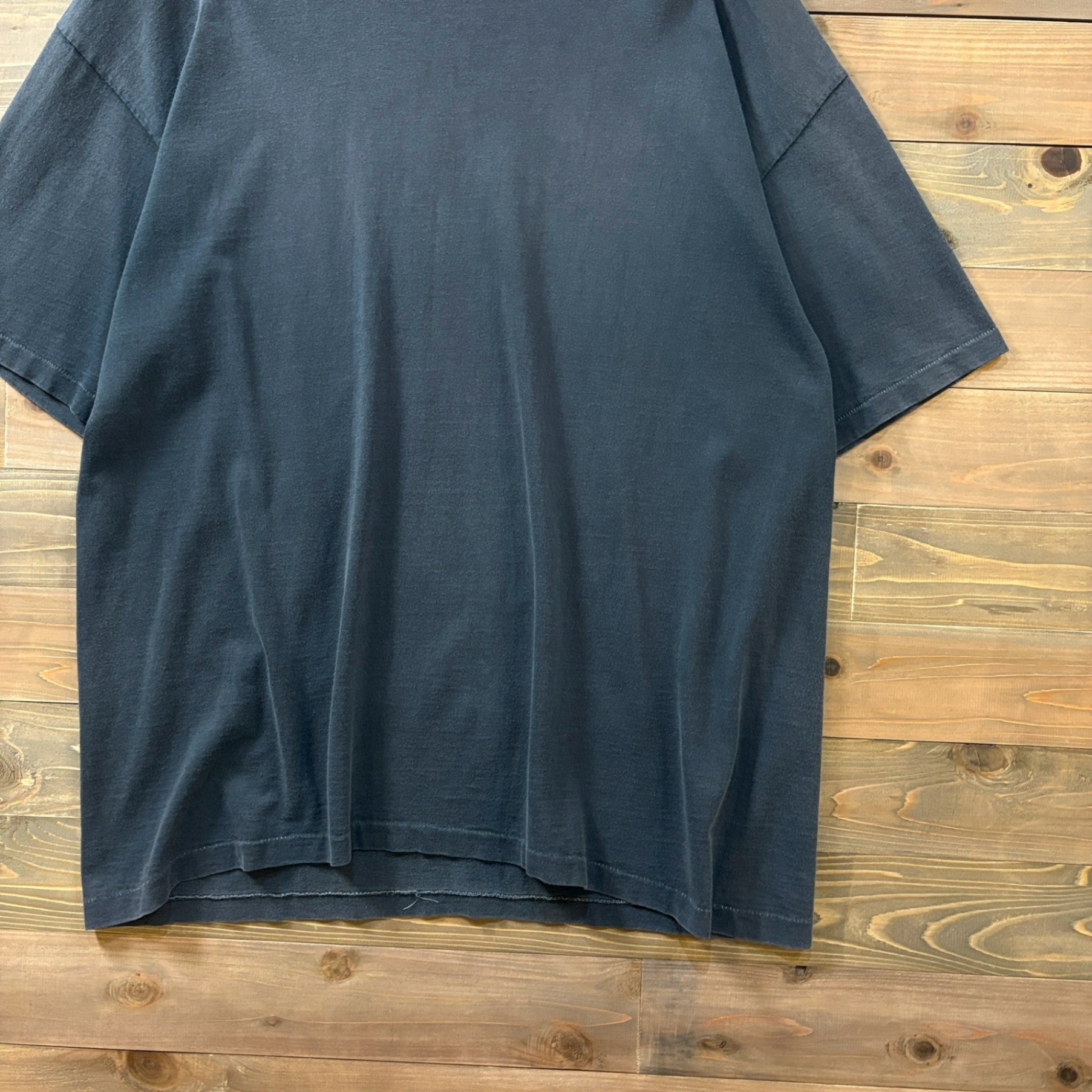 1990s unknown "Sun Fade Black" Blank T-Shirt