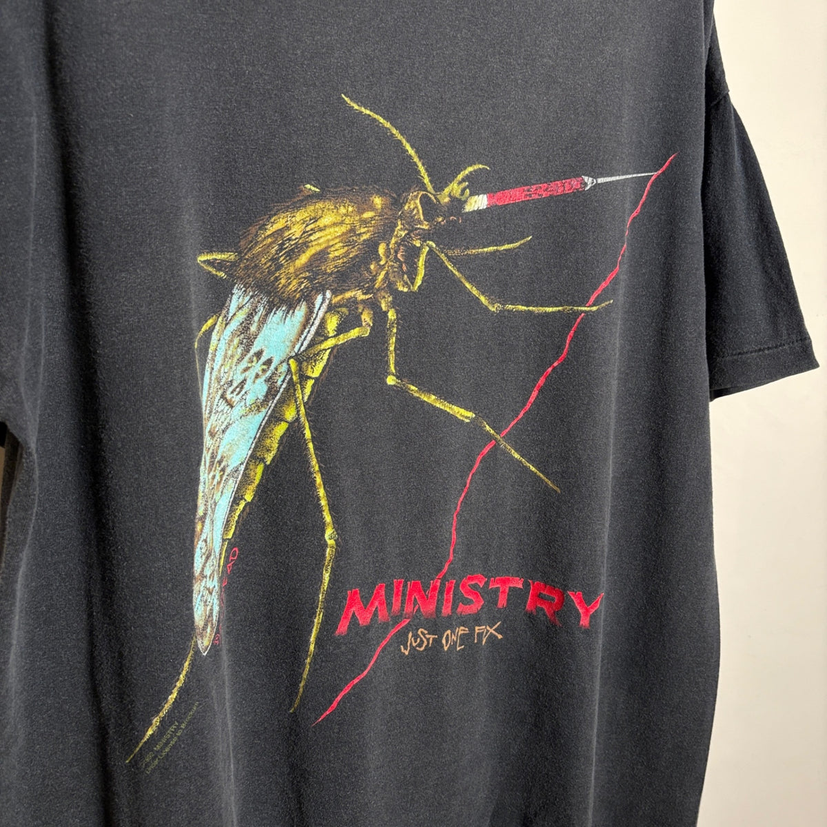 1990s BROCKUM "MINISTRY" JUST ONE FIX T-Shirt