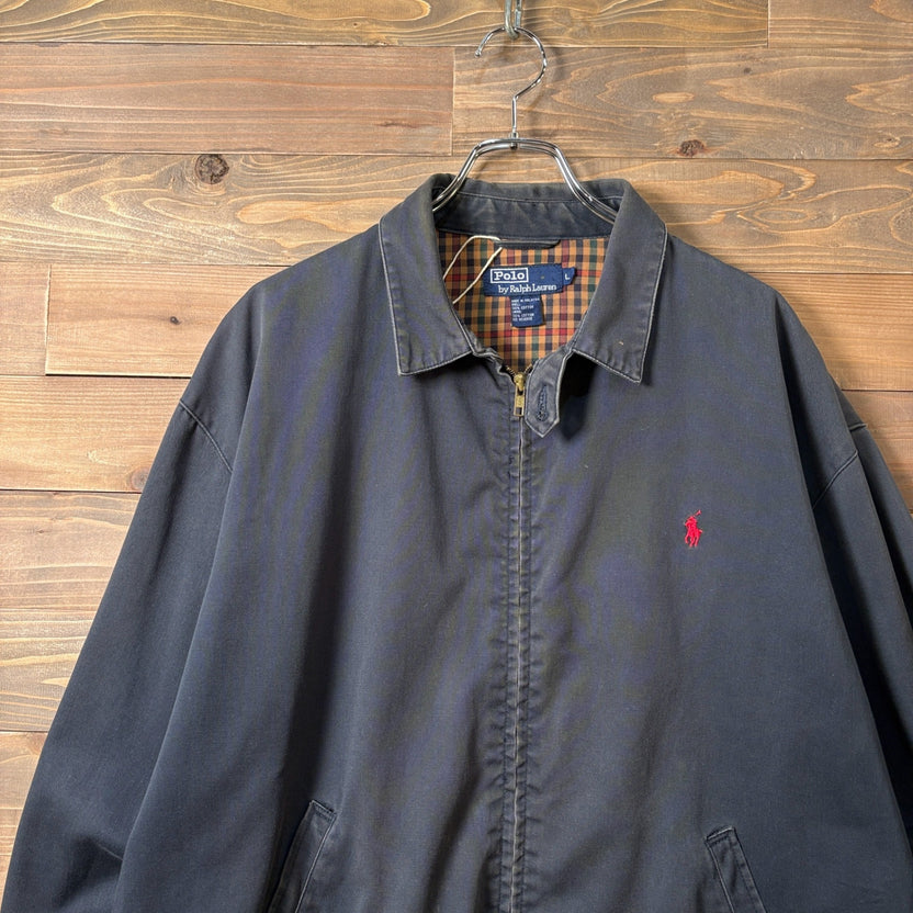 1990s Polo Ralph Lauren "Plaid Lining" Drizzler Jacket