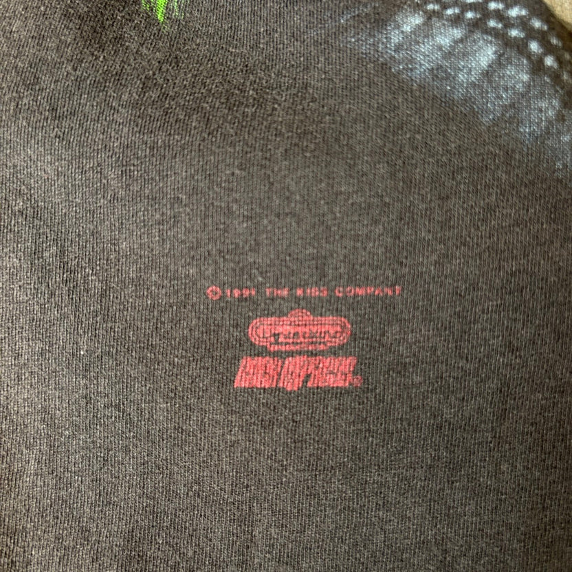 1990s Hanes "KISS" 4 Face Band T-Shirt