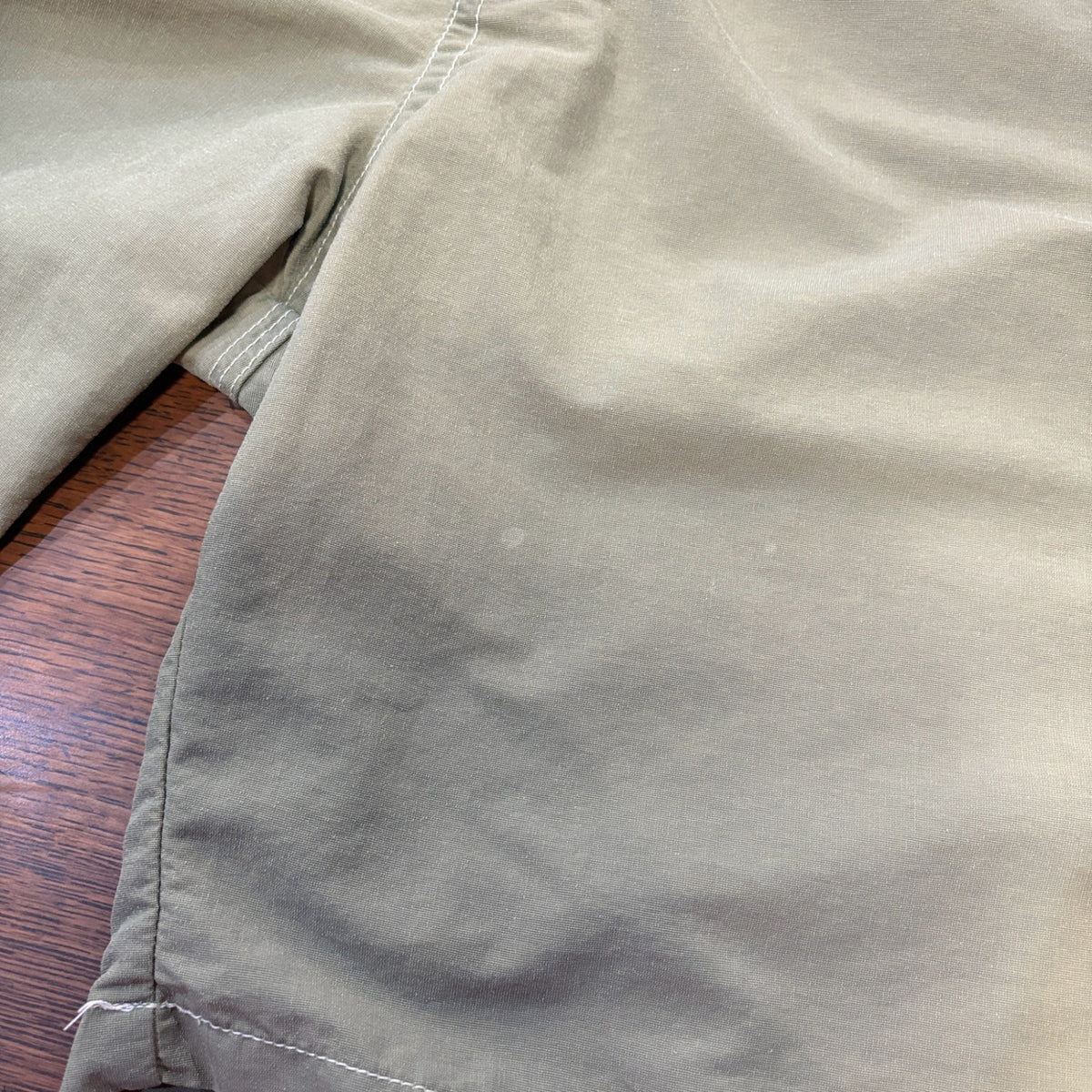 1990s STUSSY "Khaki" Swim Shorts