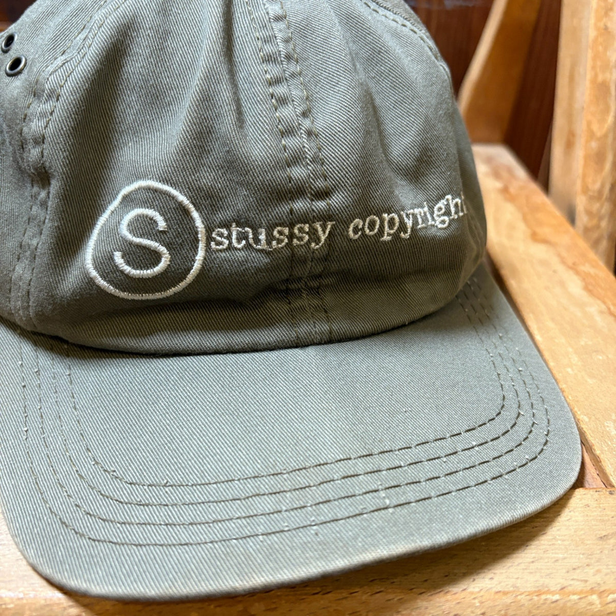 1990s STUSSY "copyright" Cap