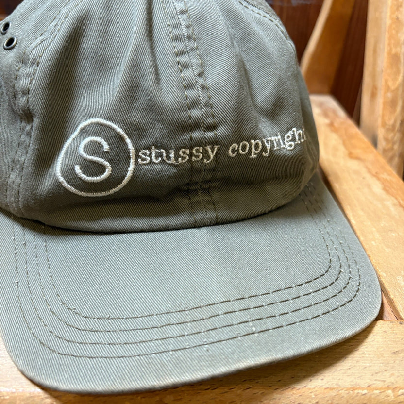 1990s STUSSY "copyright" Cap