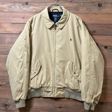 1990s Polo Ralph Lauren "Plaid Lining" Bomber Jacket