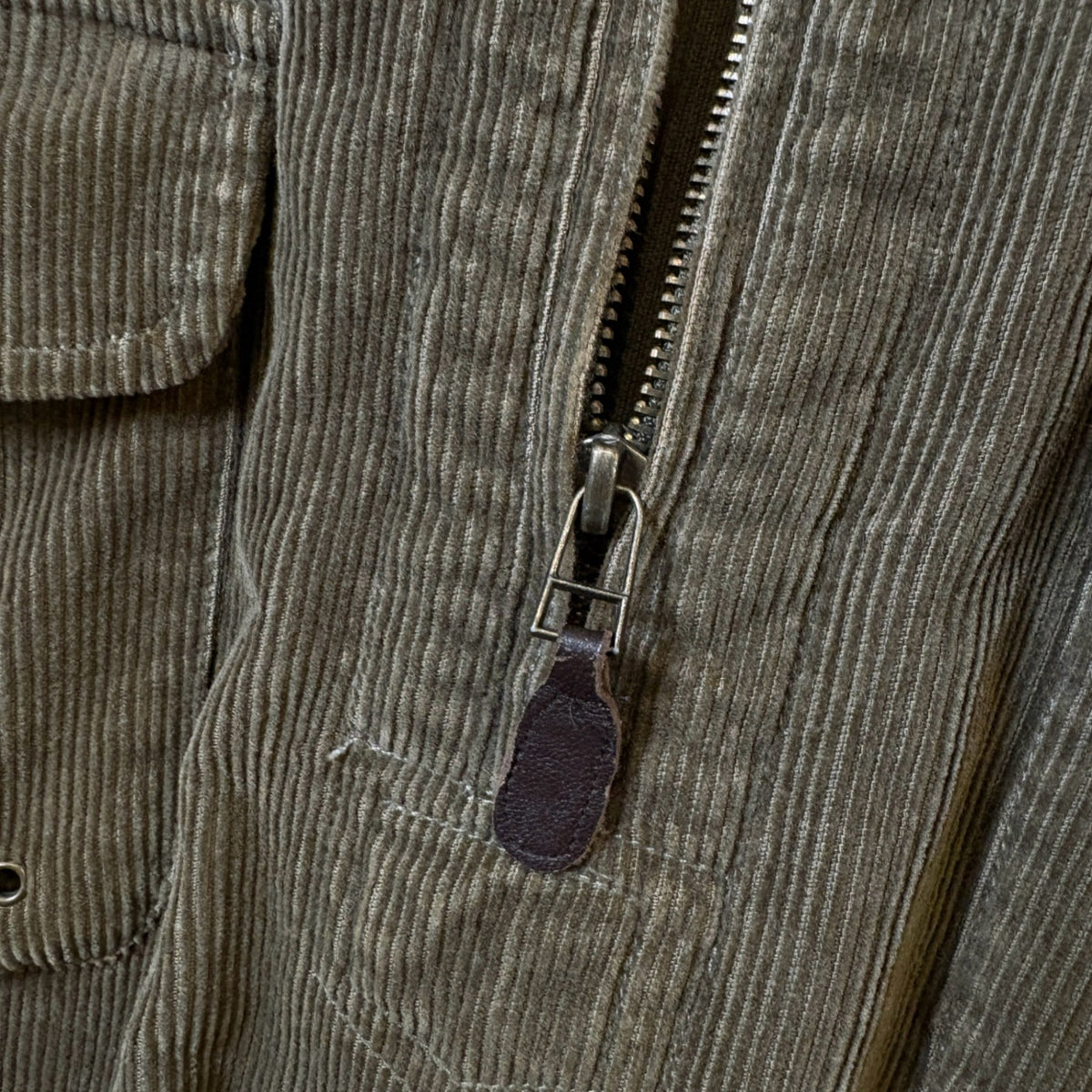1990s RRL "Half-Zip" Corduroy Shirt