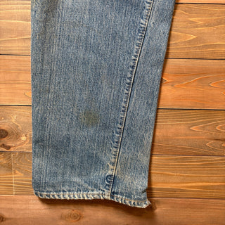1970s Levi's 501 "66 Single" Damaged Denim Pant