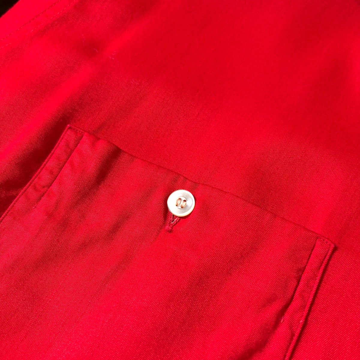 1960s ARROW "GABANARO" Rayon Gabardine Shirt