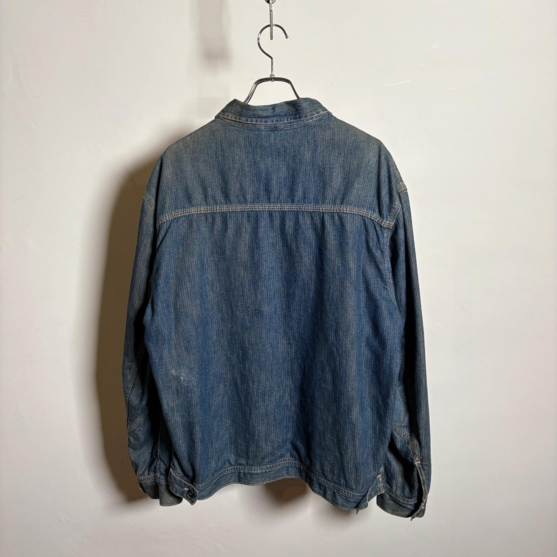 1990s RRL "91-B TYPE" Herringbone Denim Jacket