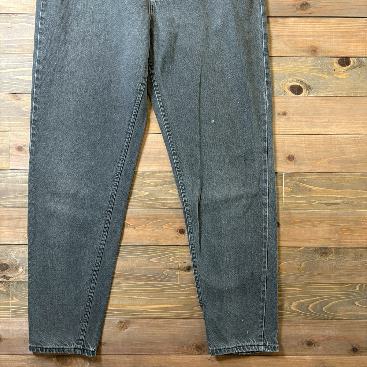 1990s Lee Made in USA Black Easy Pants